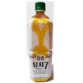 참존식품 참존유자7 835ml 고농축 유자퓨레 국산 에이드 음료제조 카페 업소용