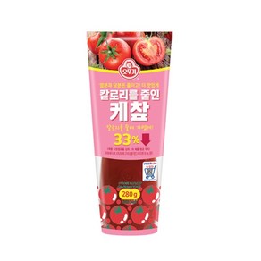 오뚜기 칼로리를 줄인 케찹, 280g, 3개