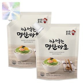 반찬단지 짜먹는 명란마요 200g 2개