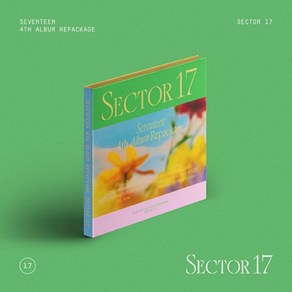 세븐틴 (버전랜덤) - 4th Album Repackage [SECTOR 17] (COMPACT ve.) 추가특전선택가능, 탑꾸스티커 없음