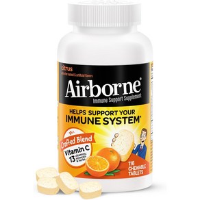 Aibone 에어본 씹어먹는 비타민씨 1000mg 116정 시트러스, 1개