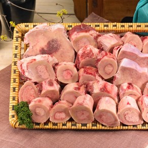 한우왕 한우 사골 5kg 곰탕거리 곰국거리 프리미엄사골, 1팩