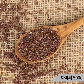 건강알곡 아마씨 500g 앵무새 햄스터 소동물 영양간식