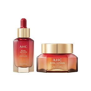 AHC 로얄 사포닌 앰플 30ml 크림 60ml