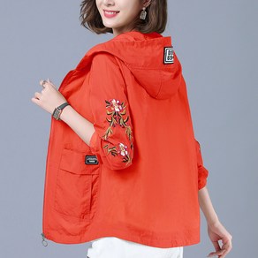 여성용 쇼트 캐주얼 긴팔 후드 캐주얼 점퍼 women's jacket 하늘비즈 C11 G322M684