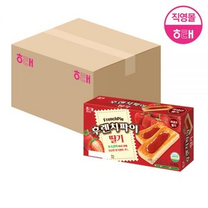 [대용량] 해태 후렌치파이 딸기 사과 (192g X 12개), 192g, 12개