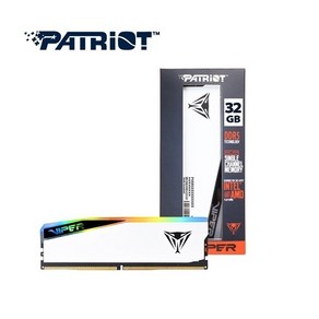 패트리어트 VIPER Elite 5 RGB DDR5 32G PC5-48000 CL42 6000MHz (32GX1) 싱글패키지 파인인포 (하이닉스 칩 내장), 1개