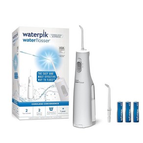 Waterpik 무선 배터리 치간 구강세정기 편리한 휴대용