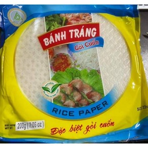 베트남 월남쌈 라이스페이퍼 짜조피 BANH TRANG 22cm/16cm(200g)