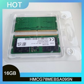 SK 하이닉스 RAM HMCG78MEBSA095N 16G DDR5 4800 1RX8 PC5-4800B 16GB 노트북 메모리 빠른 하이 퀄리티 1 개, 1개