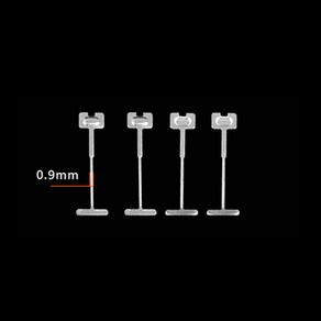 홈데코레 재사용 타일 평탄 클립 수평핀 레벨링, 03_0.9mm 핀만(교체용 단독사용불가), 1개