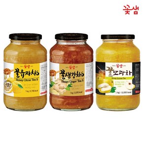 꽃샘 유자차S 1kg *생강차S 1kg *모과차 1kg