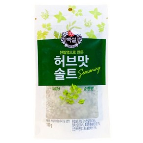 (무)백설 순한허브맛솔트 100g