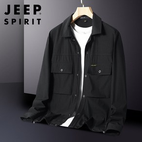 JEEP SPIRIT 지프 남성용 여름가을 카고 남방코트 캐주얼 긴팔셔츠 HB-T6166+사은품