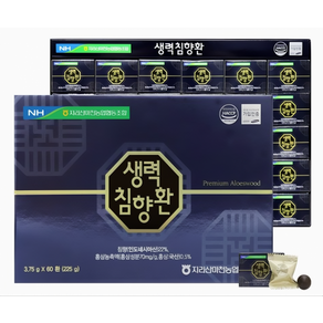 농협 생력 침향환 60환 (선물용쇼핑백), 225g, 1박스