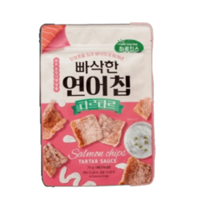 티각태각 빠삭한 연어칩 타르타르맛 코스트코, 1개, 70g