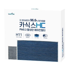 카식스 HC PM0.3 활성탄 에어컨필터 아반떼MD, 1개