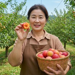 [들담바다] 한정수량 고당도 산지직송 하우스 자두, 1세트, 소과300g [7-9과/1팩]