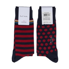 [폴스미스] 멀티 컬러 2팩 양말 M1A SOCK J2PKOD 47A BLUE