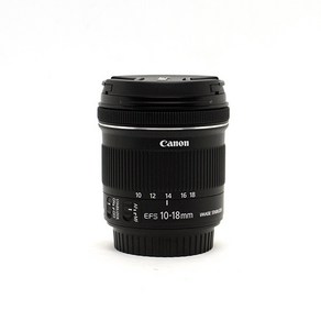 캐논 EF-S 10-18mm F4.5-5.6 IS STM DLSR 광각 렌즈 중고