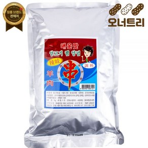 양꼬치 시즈닝 매운맛 900g 업소용 대용량 양고기 양갈비 쯔란 큐민 양념 가루 [원산지:국산(경기도 시흥시)], 1개