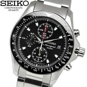 세이코 SEIKO 손목 시계 시계 남성용 크로노 그래프 쿼츠 sna487pc (sna487p1)