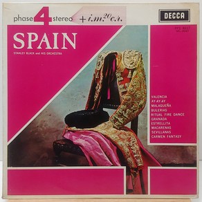 STANLEY BLACK AND HIS ORCHESTRA 스탠리 블랙 (SPAIN) 중고 LP