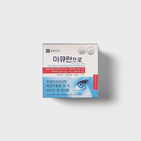 마큐란프로 1000mg 60캡슐 눈건강종합영양제 루테인지아잔틴