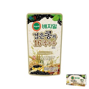 정식품) 베지밀 검은콩16곡두유 파우치 190ml