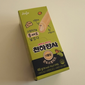 진주햄 더블링 콘스윗치즈 소시지, 450g, 2개