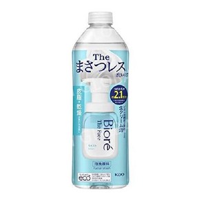 비오레 더 페이스 오일 컨트롤 리필 340ml 거품 클랜징 폼, 1개