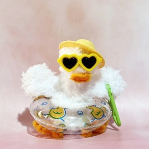 모든재료포함 오리 모루인형만들기 DIY 키트 인형 키링 만들기 철사 재료 복실 모루인형키링 꾸미기 모루인형재료 동물인형만들기, 모루인형만들기-오리, 1개