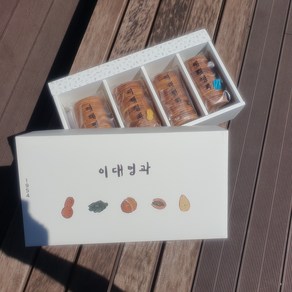 이대명과 추석선물 고급 전병 전통 과자 해운대4호 쇼핑백포함