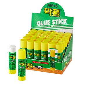 아모스 1200 딱풀, 딱풀 10개+부드러운풀 1개, 8g, 10개