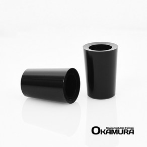 오카무라 Okamua 셀룰로이드 골프 페럴 [블랙 스탠다드] 9.2mm x 13.7mm x 20.0mm, 아이언 웨지용_블랙 스탠다드, 선택완료, 1개