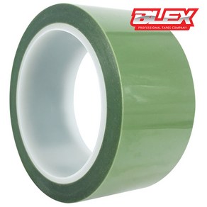 BLEX 내열 실리콘 테이프 녹색 0.06T x 50mm 50M, 1개