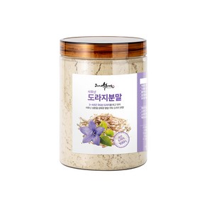 국산 찌고 말리고 덖은 약 도라지 분말 가루