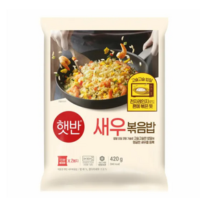 [CJ] 햇반 새우볶음밥, 420g, 1개