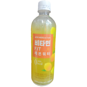 비타민핏 레몬워터 제로 페트음료 500ml x 12개