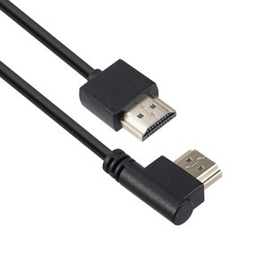 Coms HDMI 초슬림 케이블 3m 8K4K 60Hz 우향 꺾임 IH770, 1개