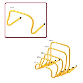 어린이집 유아 신체놀이 체육교구 안전 미니허들 25cm 놀이체육 대근육발달 유아체육 신체발달