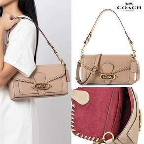 코치 제이드 숄더 스티치 91025 Jade Shoulder Bag Whipstitch