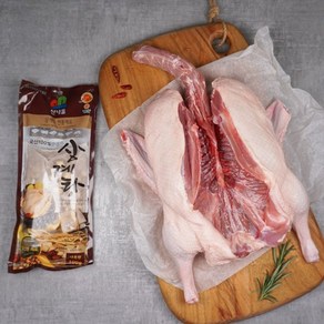 성화푸드 백숙용 통오리(손질무게2~2.5kg), 1개, 25호 (손질무게 2~2.2kg)