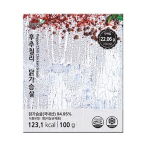 풀토래 닭가슴살 10팩_국내산, 100g, 후추칠리 10팩, 10개