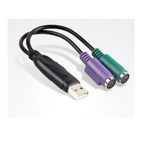 USB to PS2 변환 PS2 키보드 마우스 USB 변환 사용 PS2 변환 젠더 잭