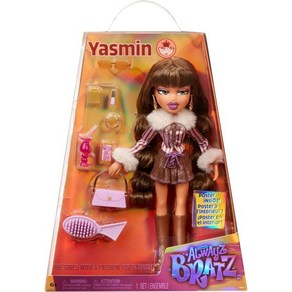 브라츠 Alwayz Yasmin 패션 인형 10개 액세서리 및 포스터 포함, 1개