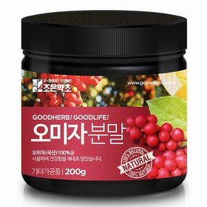 [KT알파쇼핑]조은약초 오미자가루 200g, 1개