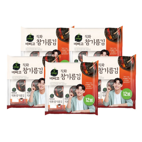 CJ 명가 직화구이김 4.5g x 12 x 5