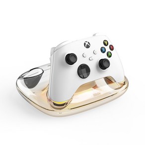 8BITDO 엑스박스용 Xbox 듀얼 차지 충전독 층전 거치대+ 배터리팩 포함 유럽형 어댑터, 거치대+ 배터리팩 포함 유럽형 어댑터 화이트