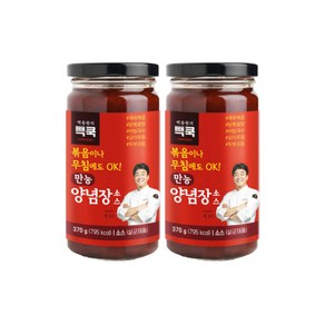 백종원의 만능양념장 소스 매콤한 맛 370g